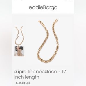 BRAND NEW Eddie Borgo Chain Link Necklace
